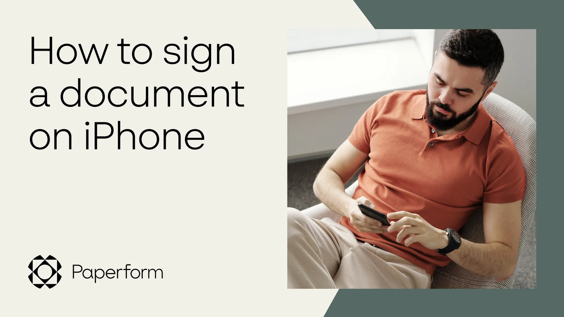 How to Sign a Document on iPhone in 2026 (2 Easy Methods)