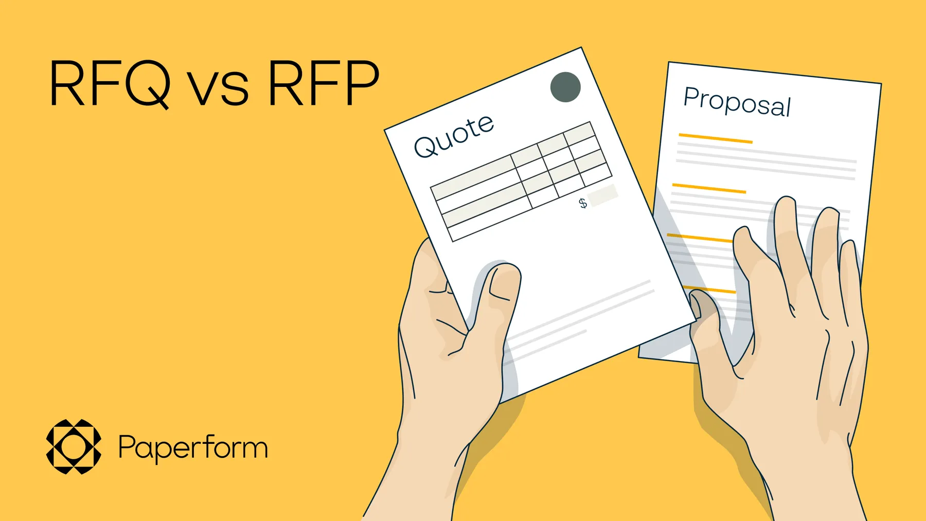 RFQ vs RFP: What's the Difference and When to Use Each?